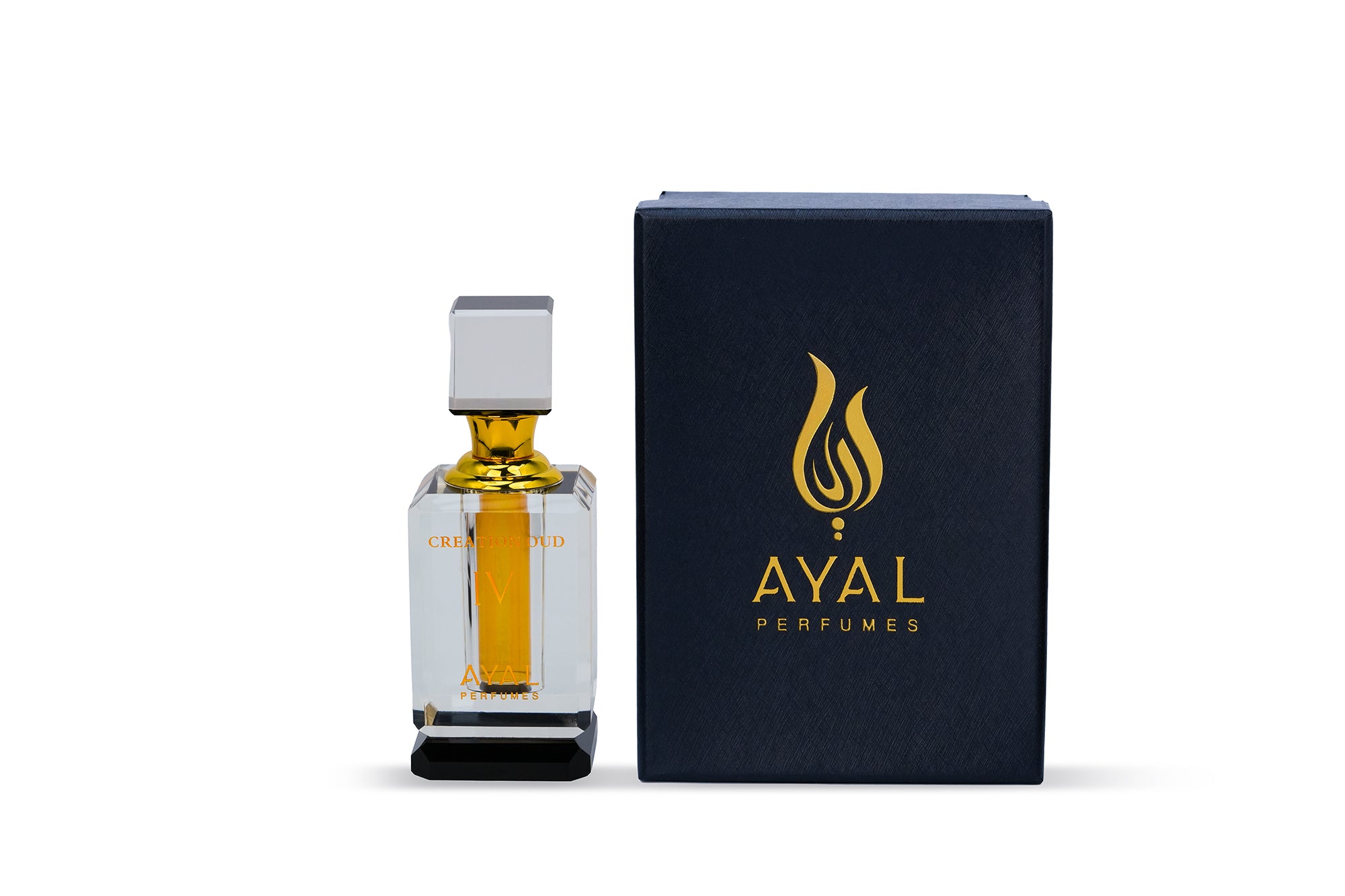Zafran/Isphan 12ml crystal bottle attar oil from Creation Oud - Ayal Perfumes