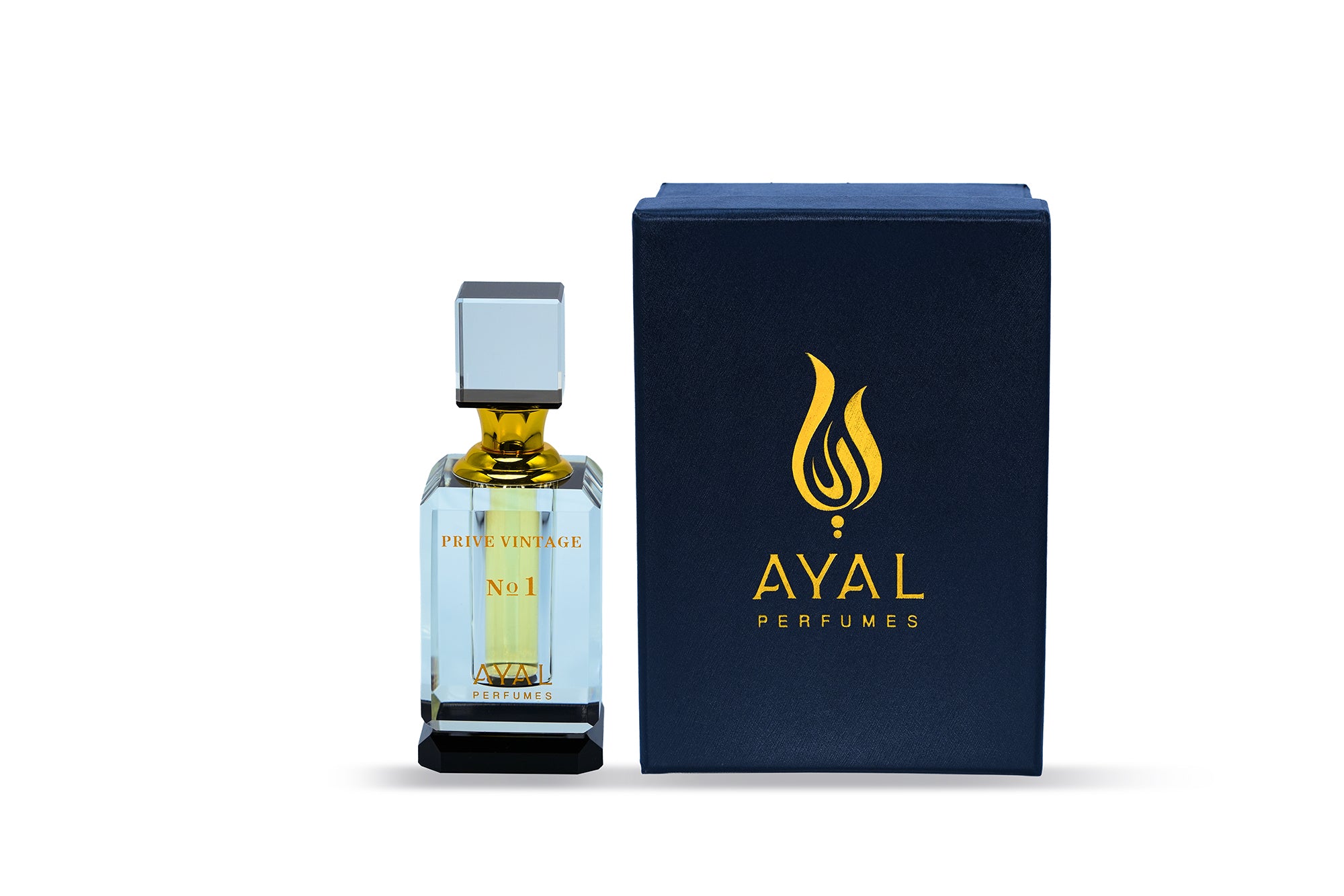 Creation 12ml crystal bottle unisex attar oil from Prime Vintage - Ayal Perfumes